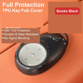 Compatible with Toyota bZ3X Key Fob Cover, Full Coverage Crystal Clear TPU Key Fob Shell Protector Case