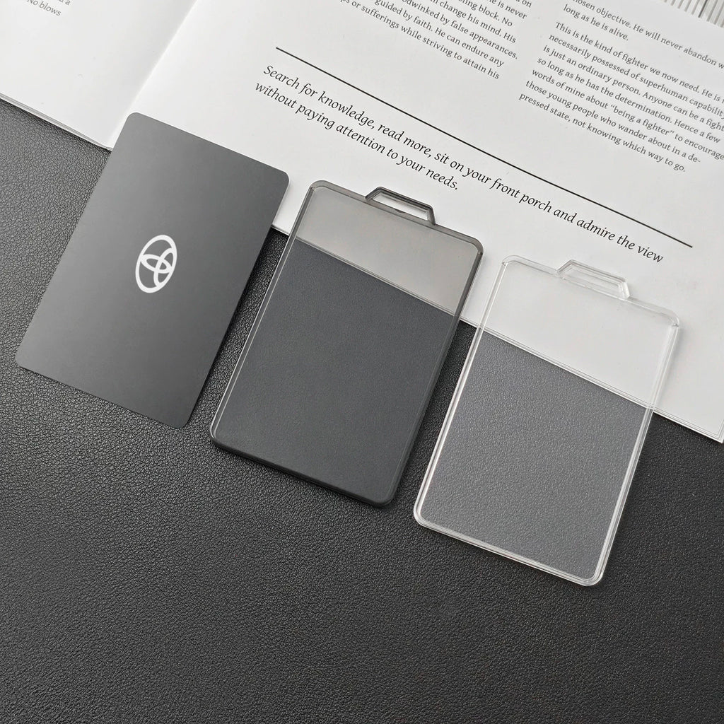 Compatible with Toyota bZ3X Key Fob Cover, Full Coverage Crystal Clear TPU Key Fob Shell Protector Case