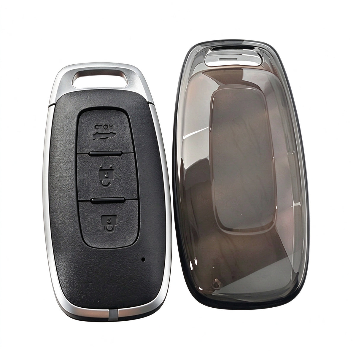 Clear TPU Key Fob Cover for Nissan Patrol X-Trail Altima