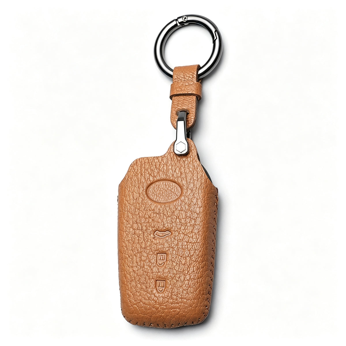 Leather Key Fob Cover for Toyota  — Premium Leather Remote Key Protector Case