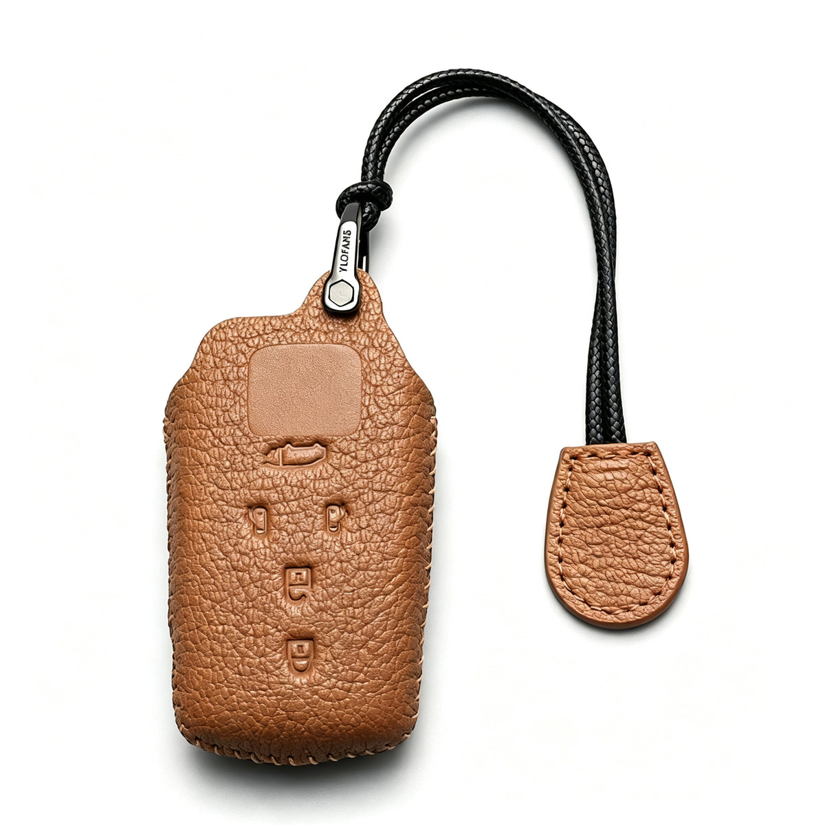 Leather Key Fob Cover for Toyota  — Premium Leather Remote Key Protector Case
