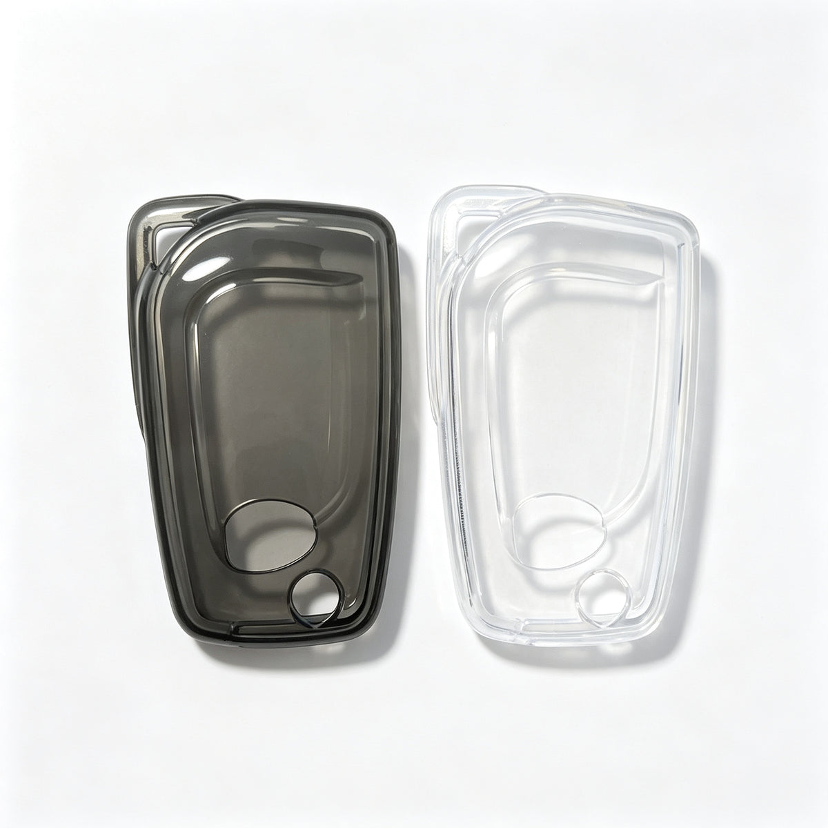 TPU Clear Key Fob Cover for Toyota — Soft Transparent Remote Key Protector Case