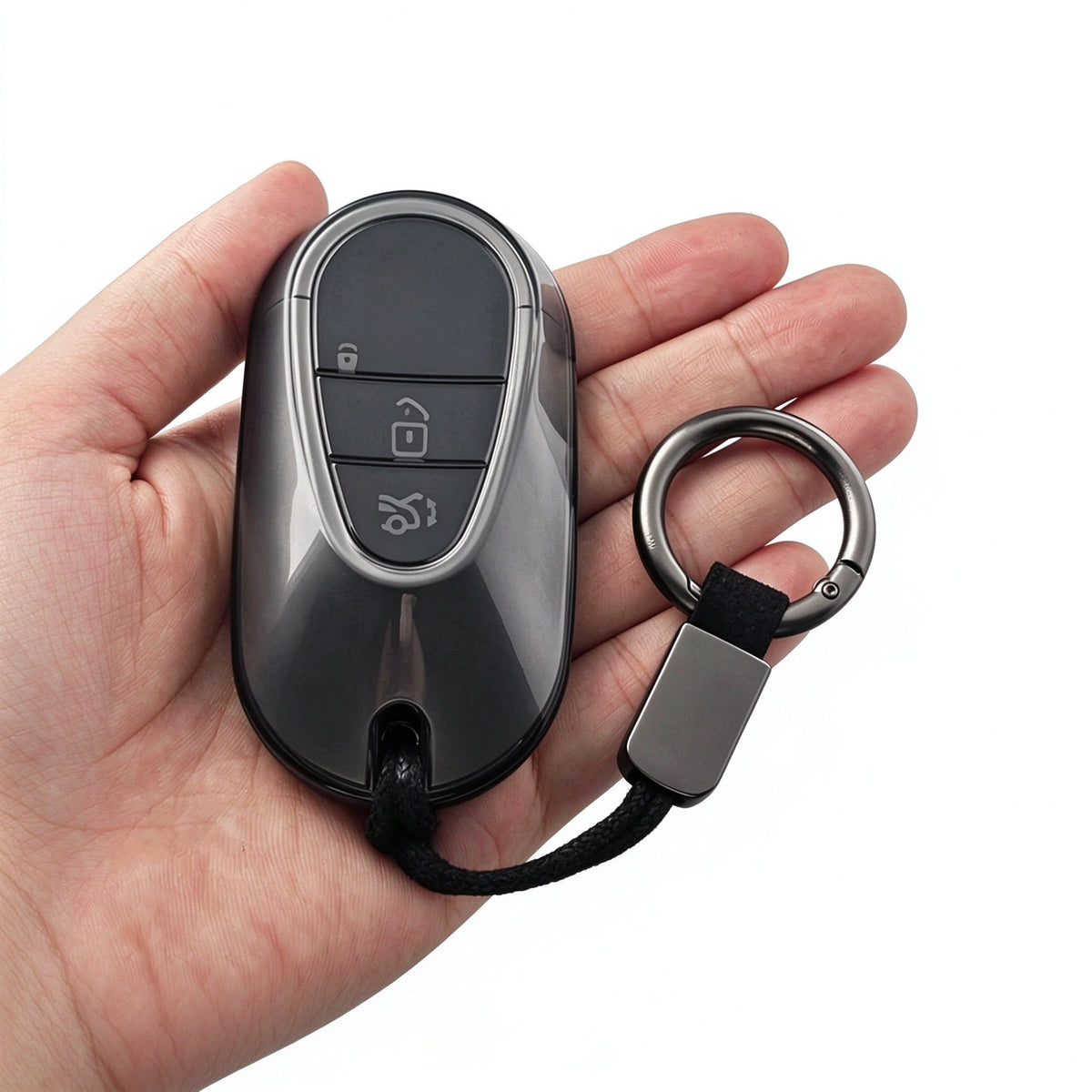 Crystal Clear TPU Key Cover for Mercedes Benz C E G S-Class